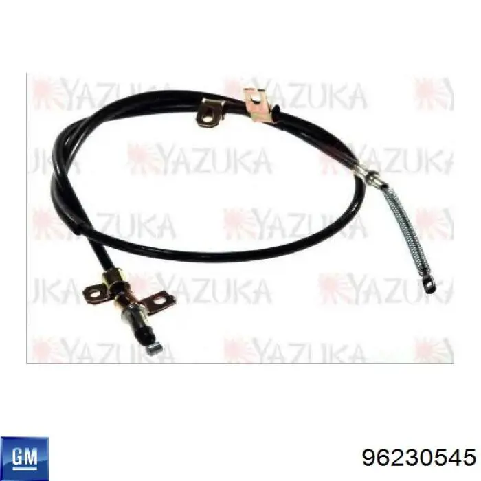 Трос ручника задний General Motors 96230545
