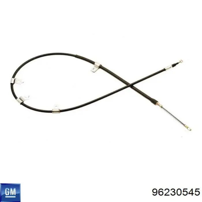 Cable de freno de mano trasero izquierdo 96230545 General Motors