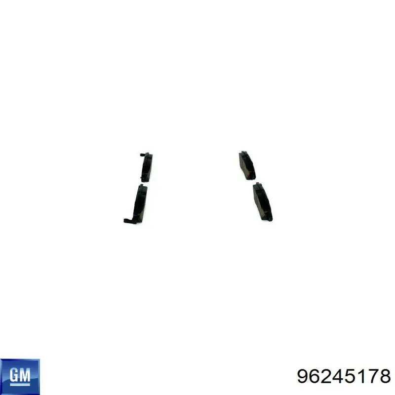 Колодки General Motors 96245178 цена, от 18.67 USD