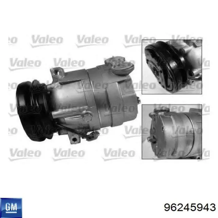 96255980 General Motors Компрессор хладагента