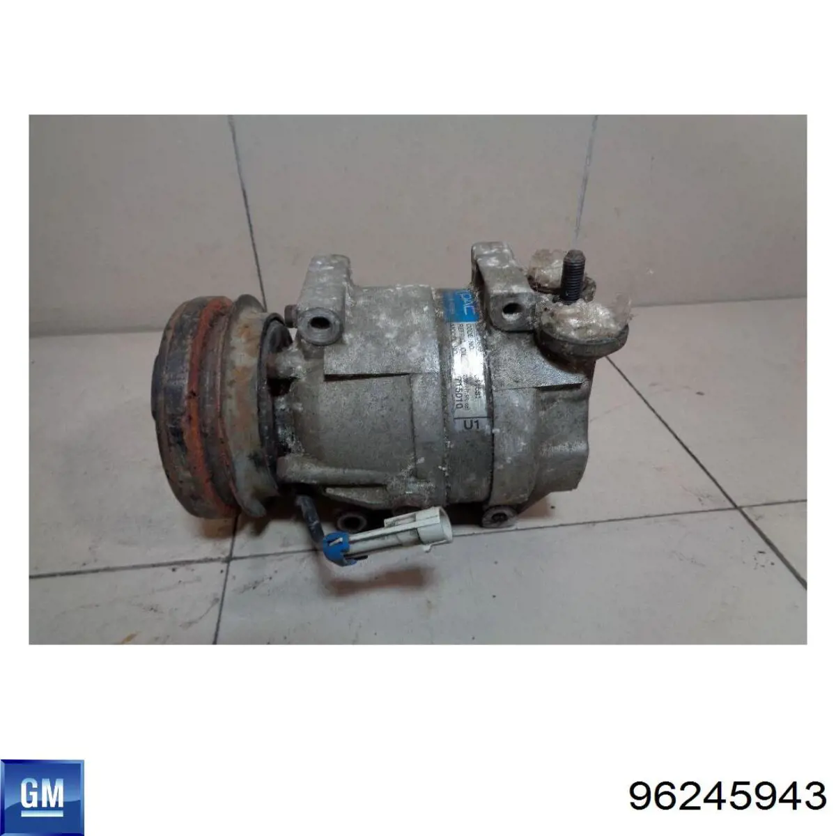 Компрессор кондиционера 96255980 General Motors
