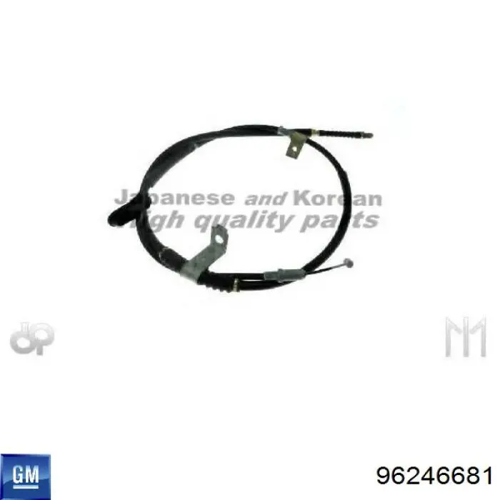 Трос стояночного тормоза задний правый Linex 110133 цена, от 24.56 USD