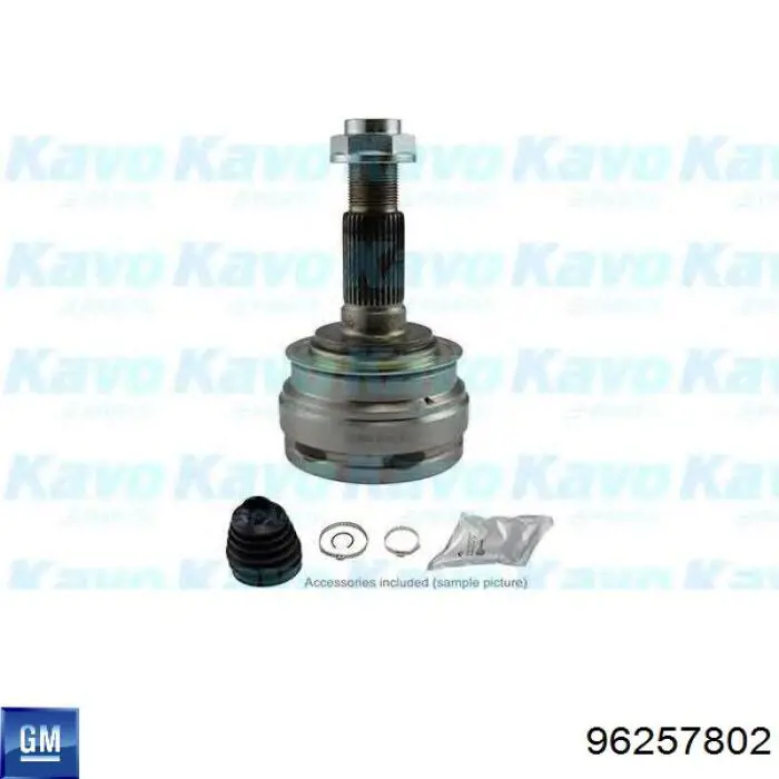 ШРУС наружный передний 96257802 General Motors