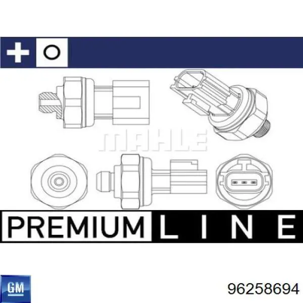  General Motors 96258694 цена, от 7.62 USD