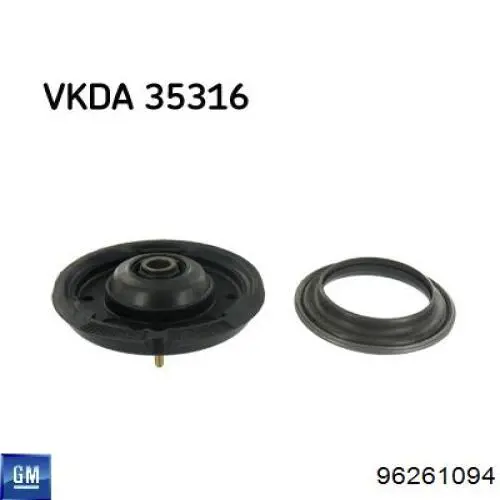 Купить 96261094 General Motors Опорный подшипник амортизатора