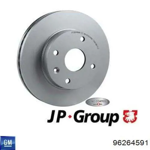 Тормоз дисковый передний General Motors 96264591 цена, от 28.16 USD