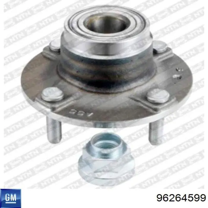 Купить 96264599 General Motors Задняя шпиндель