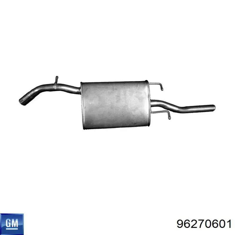 Выхлоп задний General Motors 96273662 цена, от 60.76 USD