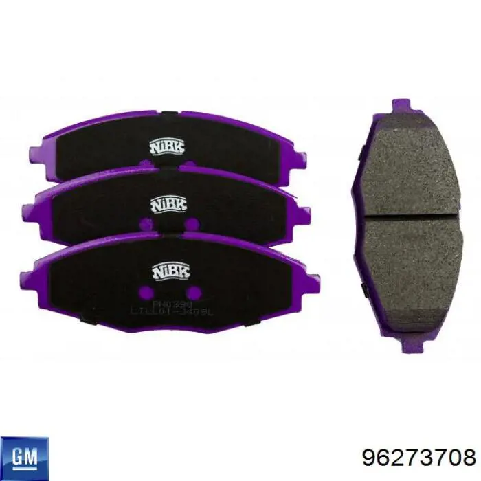 Колодки General Motors 96273708 цена, от 10.61 USD