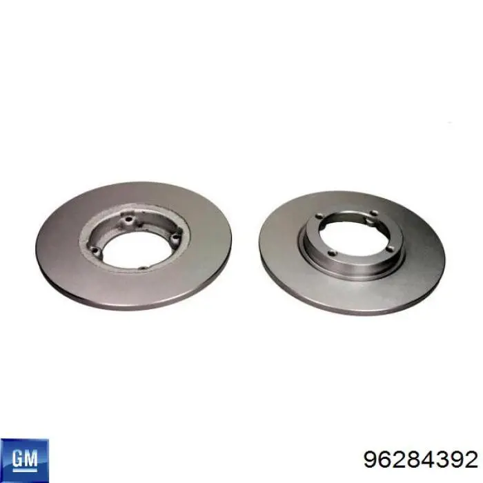 Передние тормозные диски 96284392 General Motors