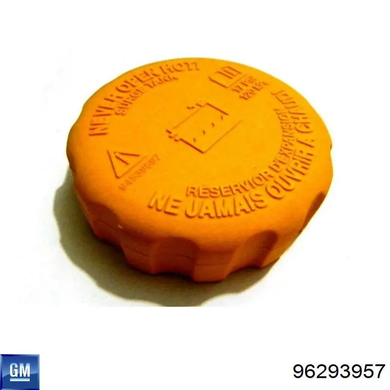 96293957 GM Tapón depósito de refrigerante original y equivalente