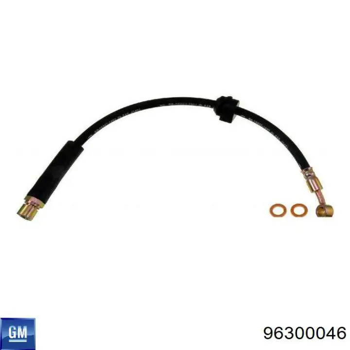 Шланг тормозной передний General Motors 96300046 цена, от 12.06 USD