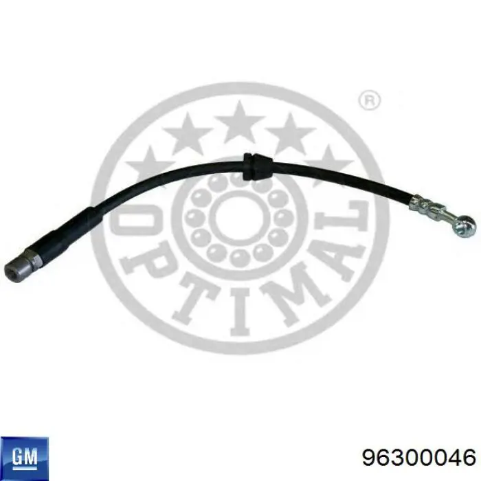 Купить 96300046 General Motors Шланг тормозной передний