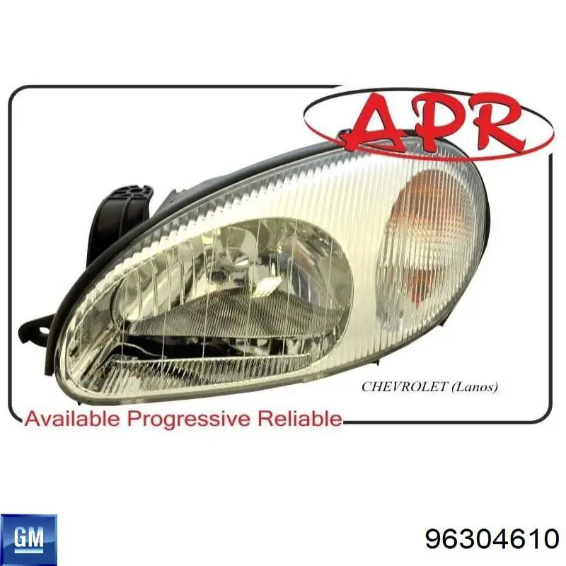 Фара левая General Motors 96304610 цена, от 48.46 USD