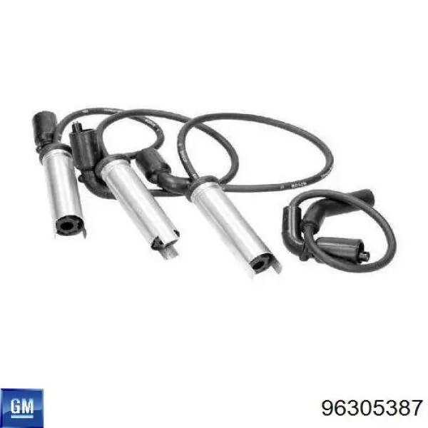 Juego de cables de encendido 96305387 General Motors