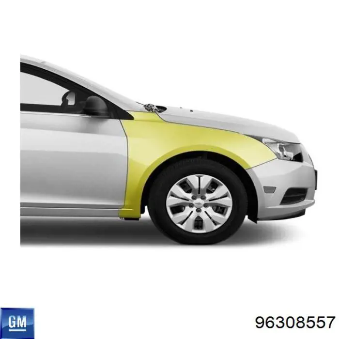 Купить 96308557 General Motors Крыло переднее правое