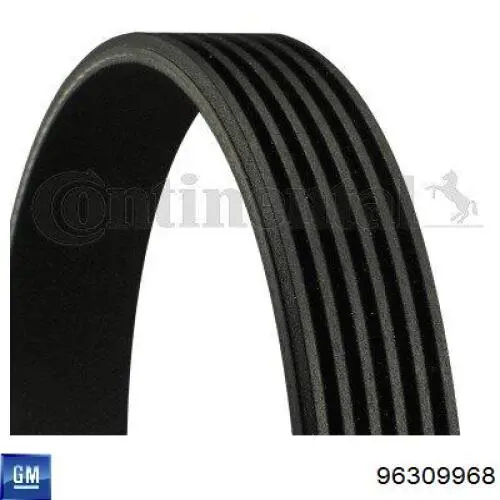 Клиновый ремень General Motors 96309968 цена, от 15.10 USD