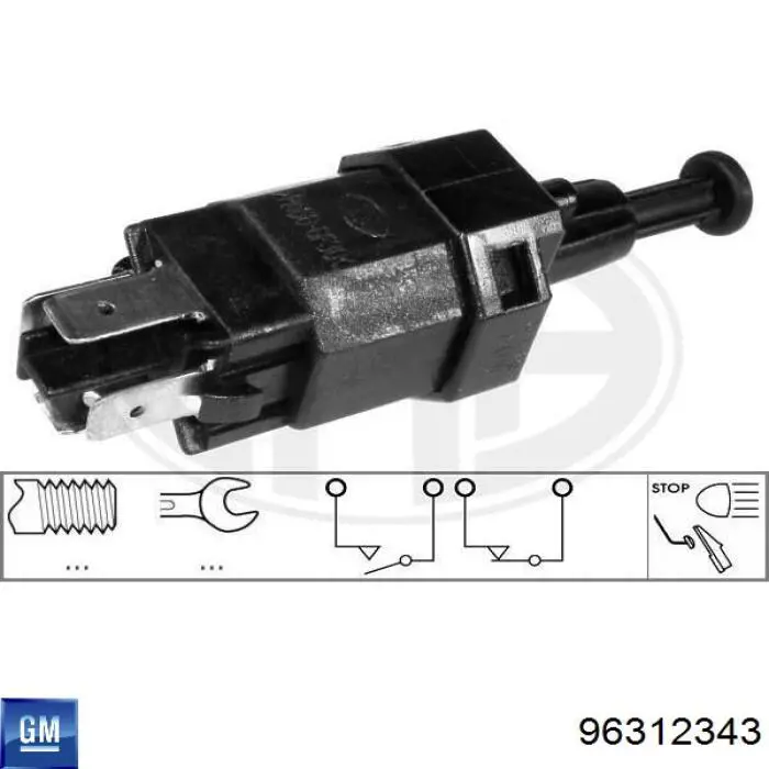 96312343 GM/Saab