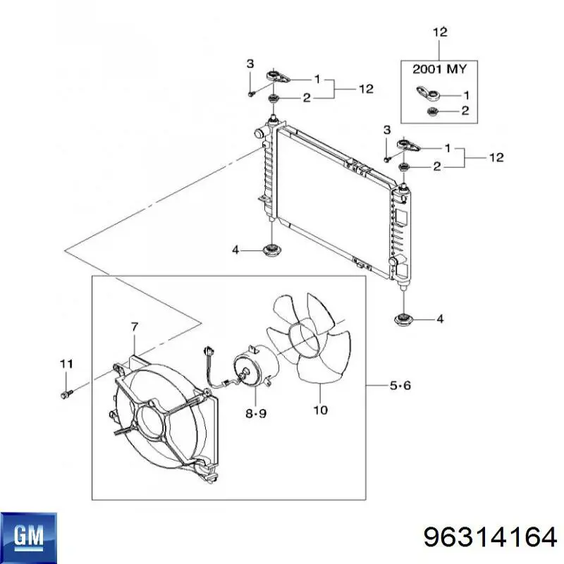  96314164 General Motors