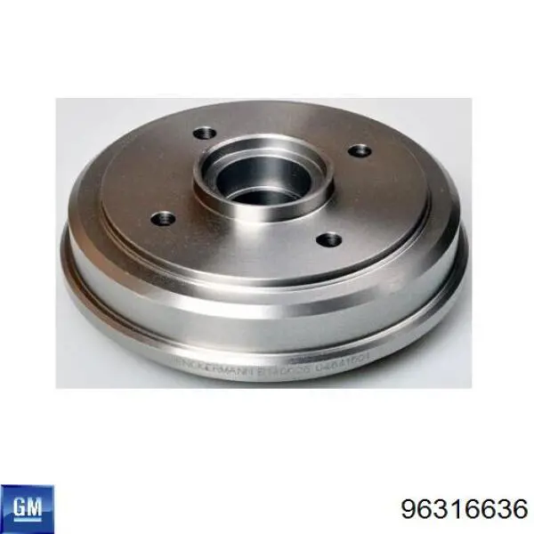 Барабан тормозной задний General Motors 96316636 цена, от 24.56 USD