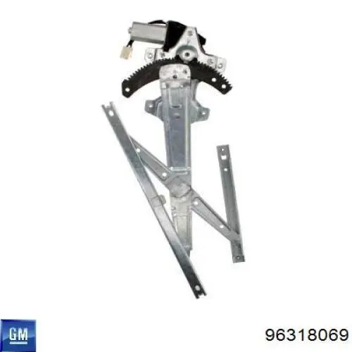 Механизм стеклоподъемника водительской двери General Motors 96318069 цена, от 48.05 USD
