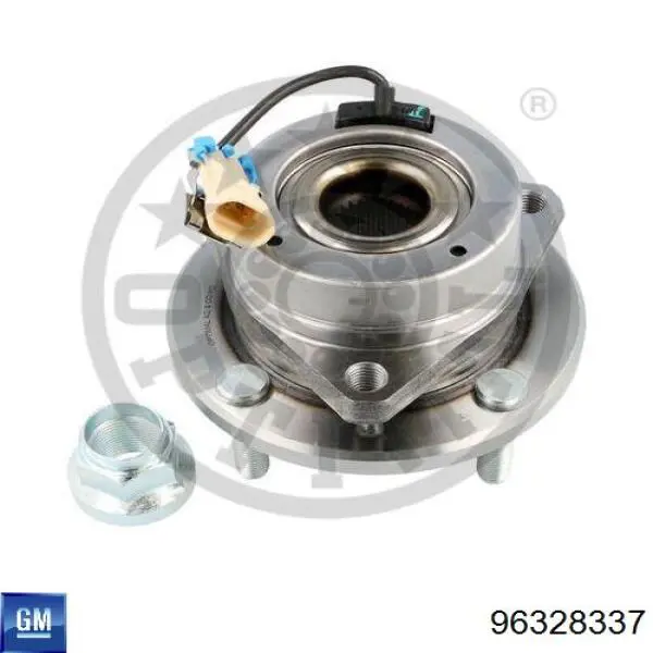 Передняя ступица 96328337 General Motors