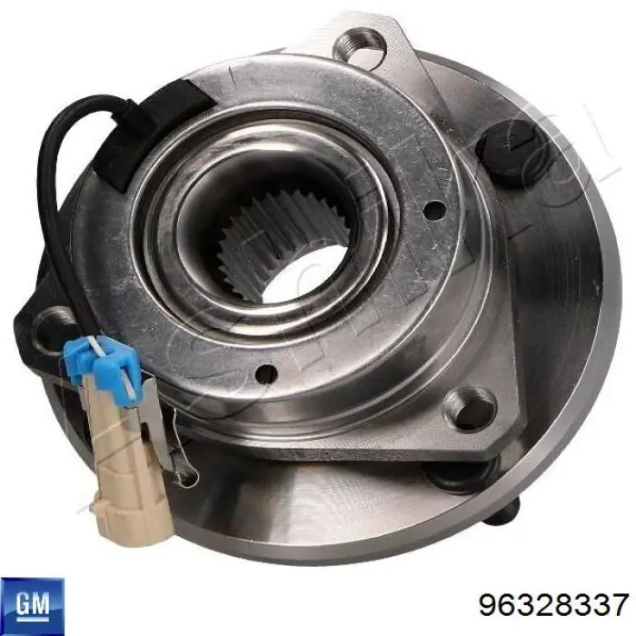 Передняя ступица 96328337 General Motors