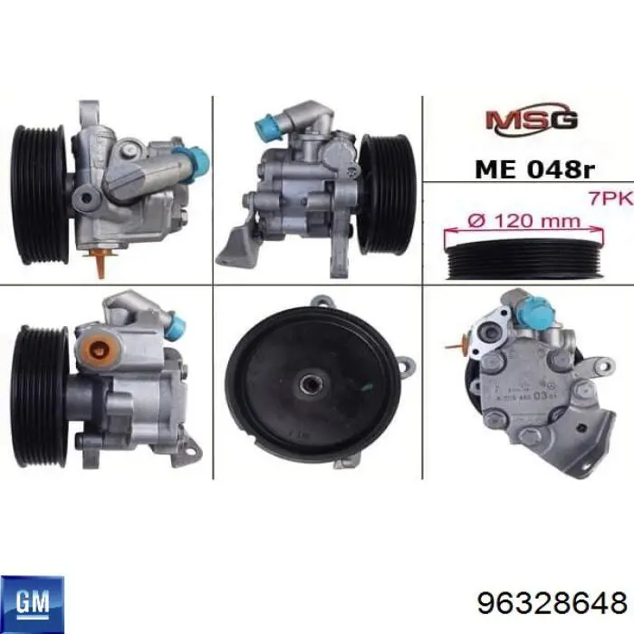 Насос гидравлики General Motors 95949748 цена, от 57.28 USD