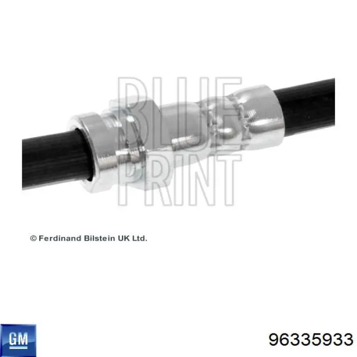 Купить 96335933 General Motors Шланг тормозной передний