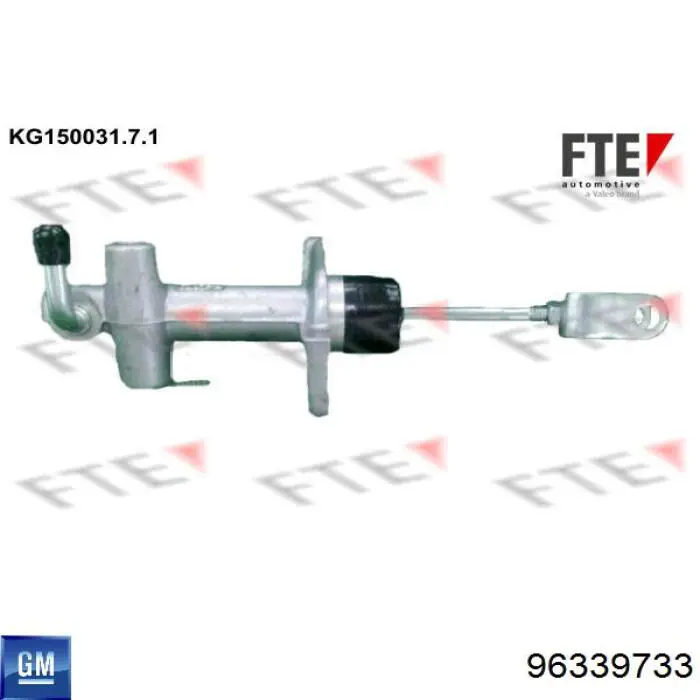 Купить 96339733 General Motors Главный цилиндр сцепления