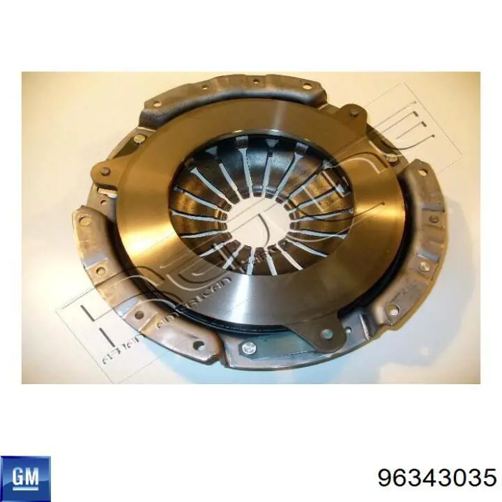 Cesta de embraiagem 96343035 General Motors