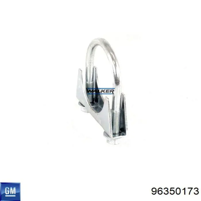 Хомут крепления глушителя передний General Motors 96350173 цена, от 1.22 USD