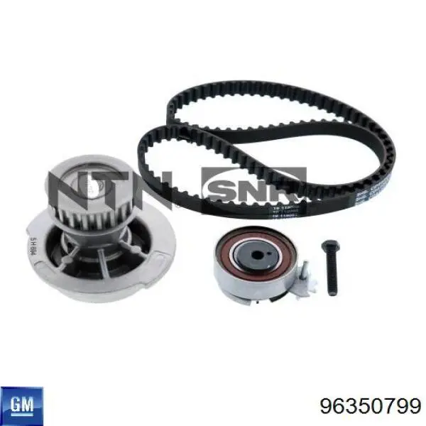 Водяной насос General Motors 96350799