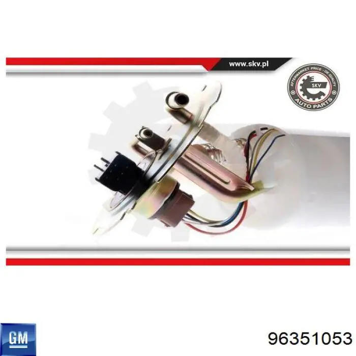 Купить 96351053 General Motors Модуль топливного насоса
