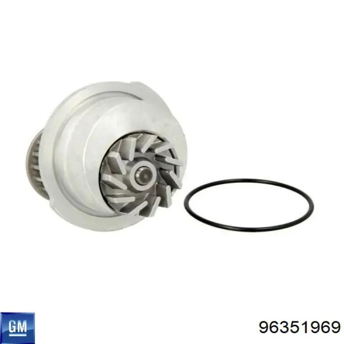 Помпа охлаждения General Motors 96351969 цена, от 19.00 USD