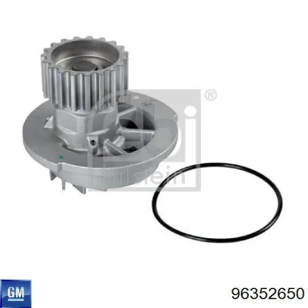 Помпа охлаждения General Motors 96352650 цена, от 17.97 USD