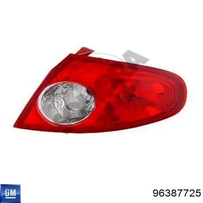 Купить 96387725 General Motors Фонарь задний правый, внешний
