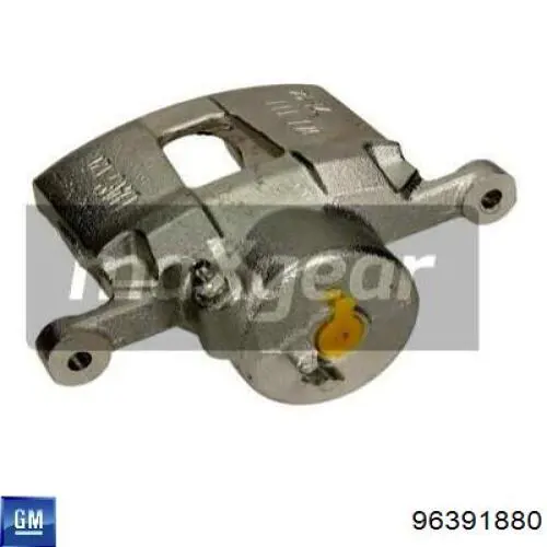 Pinza de freno delantera izquierda 96391880 General Motors