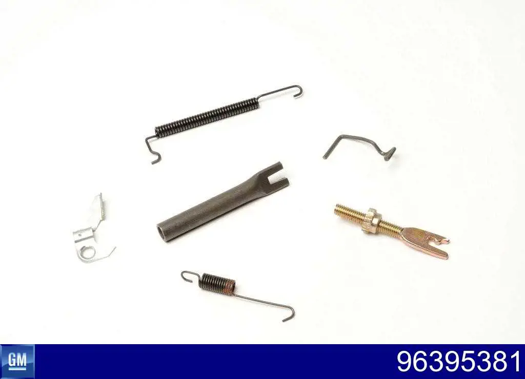 96395381 Parts-Mall kit de montagem das sapatas traseiras de tambor