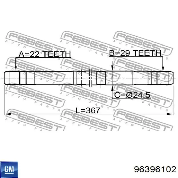  96396102 General Motors