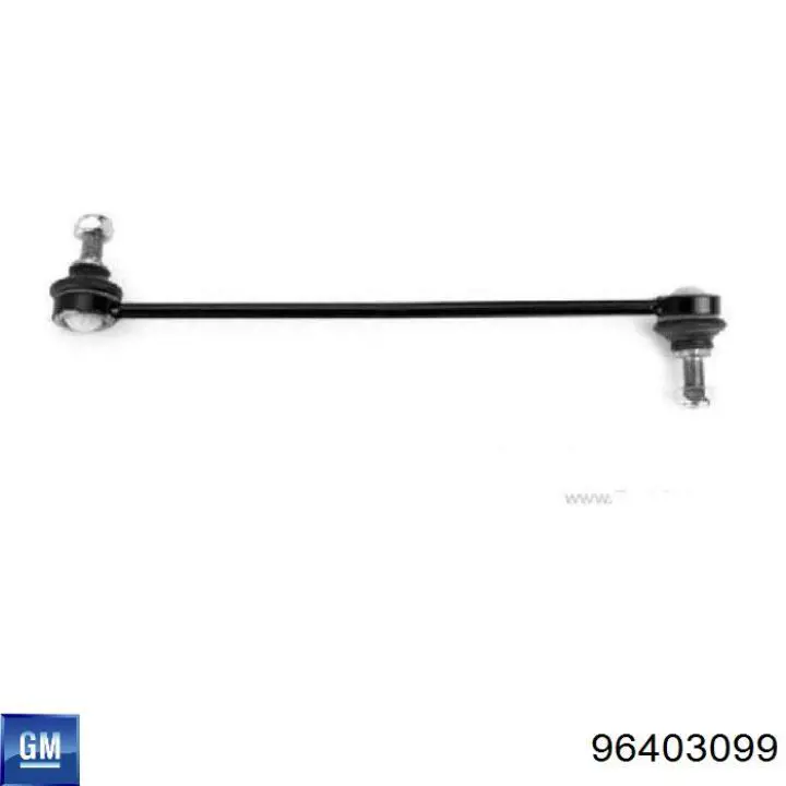 Купить 96403099 General Motors Солдатик стабилизатора, переднего, левый