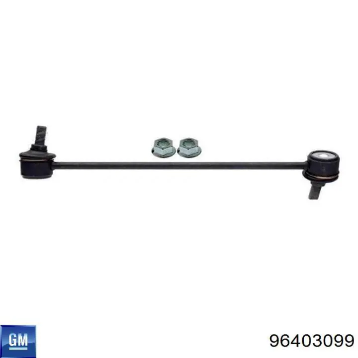 Стойка переднего стабилизатора левая 96403099 General Motors