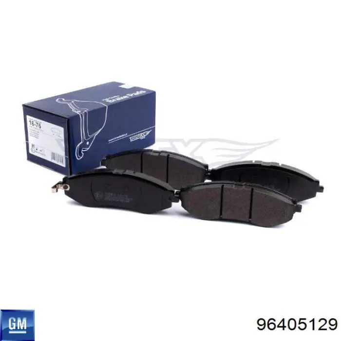 96405129 General Motors Колодки передние