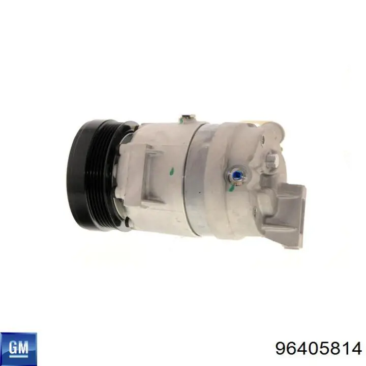 Acoplamento (bobina magnética) do compressor de aparelho de ar condicionado para Chevrolet Aveo (T250, T255)