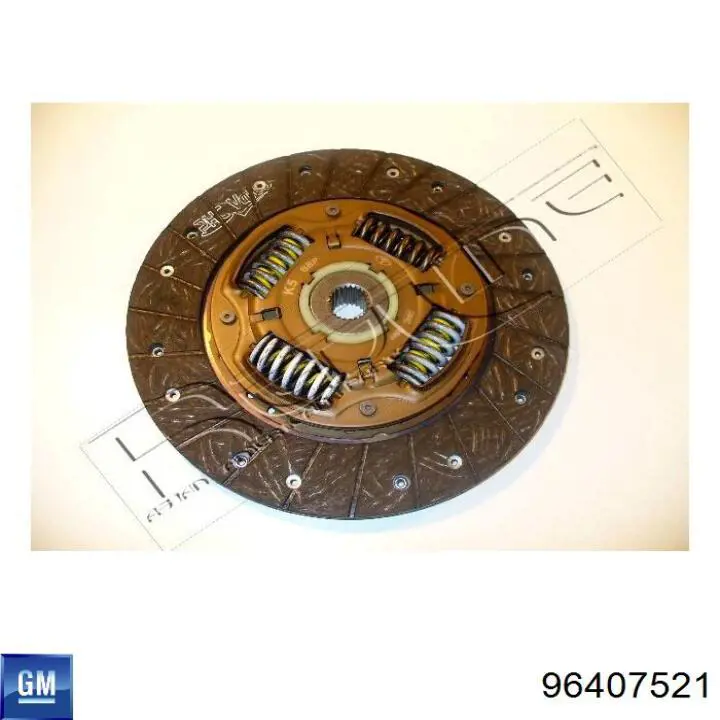 Купить 96183203 General Motors Диск сцепления