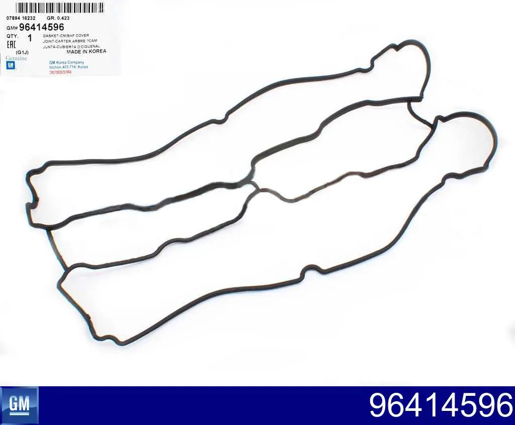 Прокладка крышки двигателя General Motors 96414596 цена, от 6.79 USD