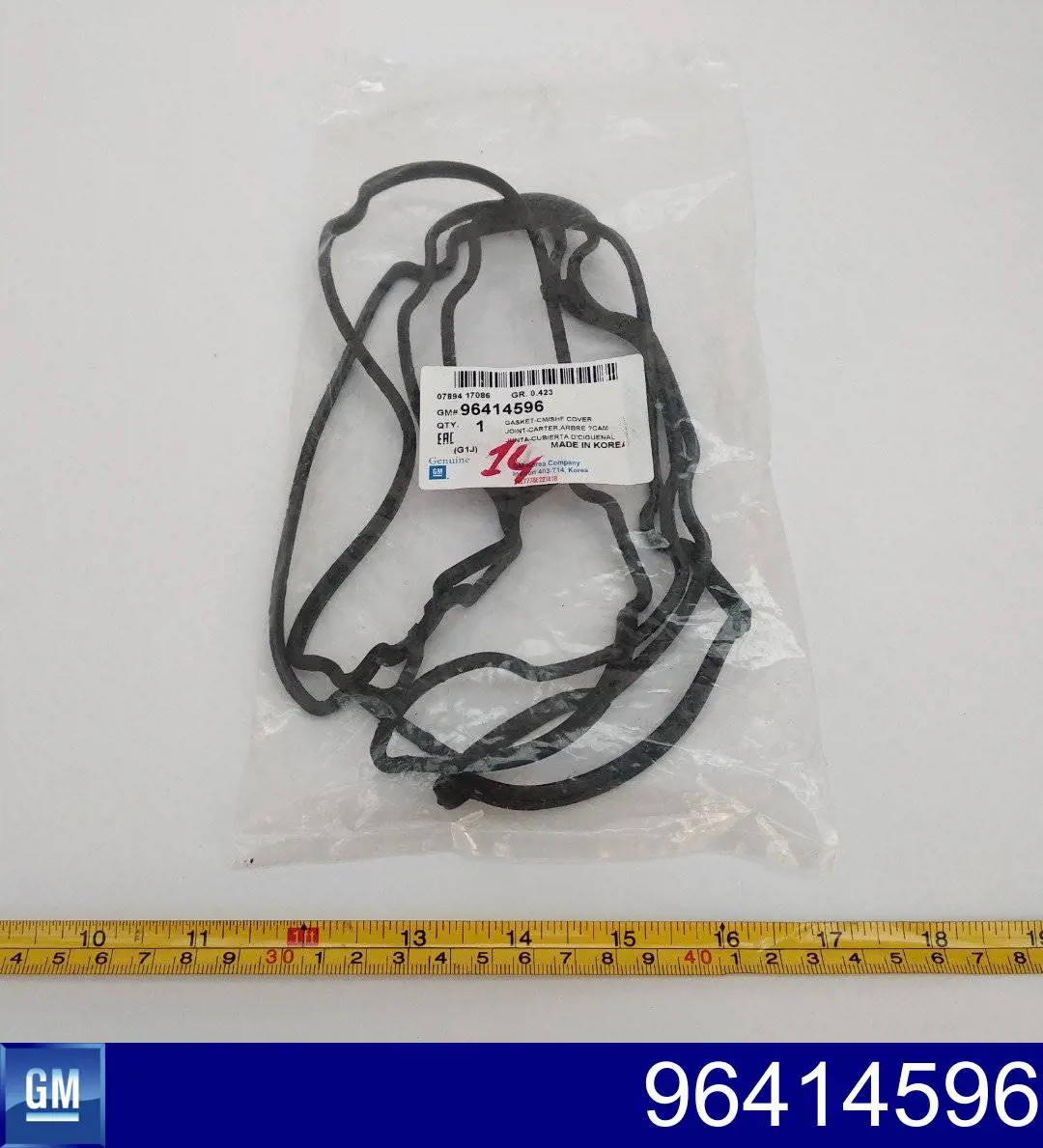 Купить 96414596 General Motors Прокладка клапанной крышки двигателя