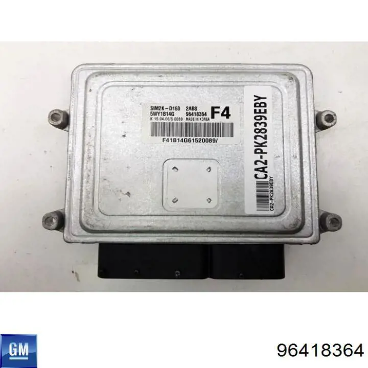 ЭБУ двигателем General Motors 96418364 цена, от 45.56 USD