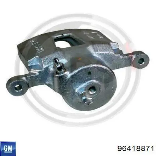 Pinza de freno delantera izquierda 96418871 General Motors