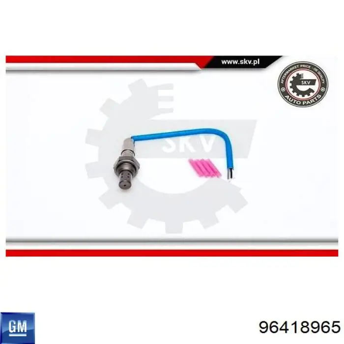 Лямбда зонд, датчик кислорода до катализатора General Motors 96418965